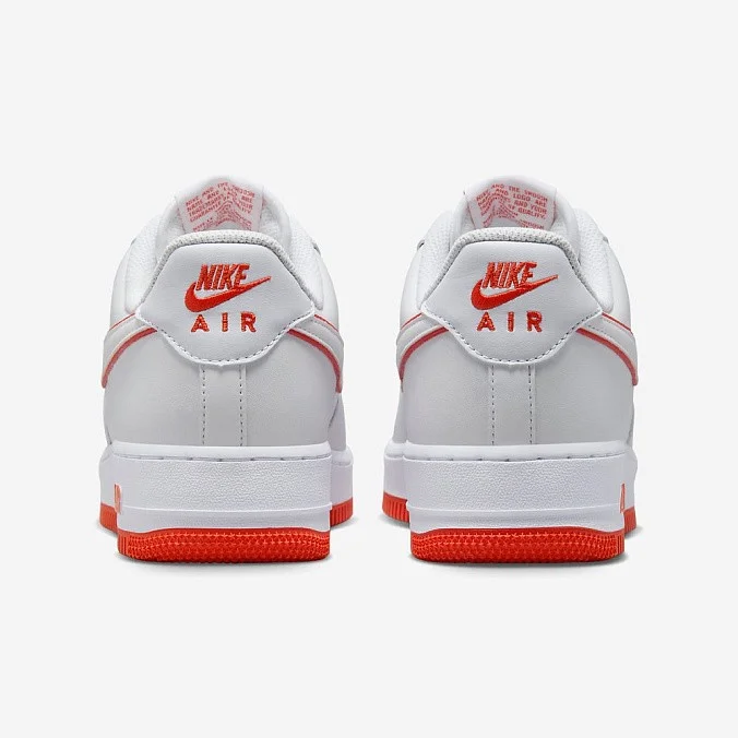 Кроссовки Nike Air Force 1 '07 Low White/Picante Red