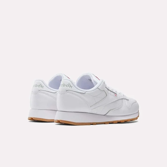 Кроссовки Reebok Classic Leather Ftwr White/Pure Grey 3/Gum
