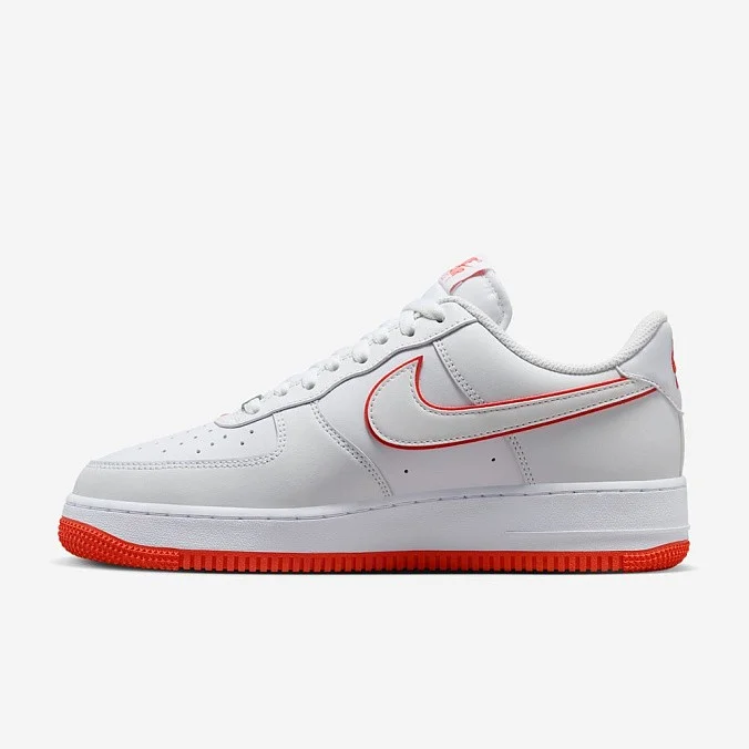 Кроссовки Nike Air Force 1 '07 Low White/Picante Red