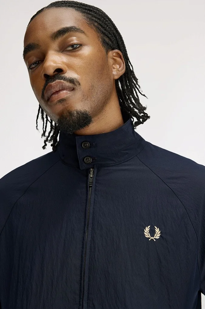 Куртка харрингтон Fred Perry Crinkle Harrington Jacket